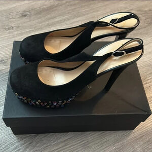 GIUSEPPE Zanotti Rainbow Crystal Heels EUC ❤️